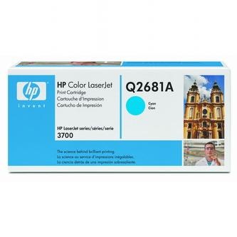 HP Tonerová cartridge HP Color LaserJet 3700, N, DN, DTN, modrá, Q2681A, 6000s, O - originál