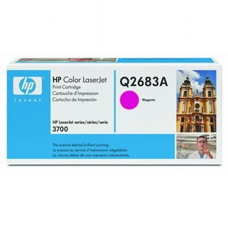 HP Tonerová cartridge HP Color LaserJet 3700, N, DN, DTN, červená, Q2683A, 6000s, O - originál