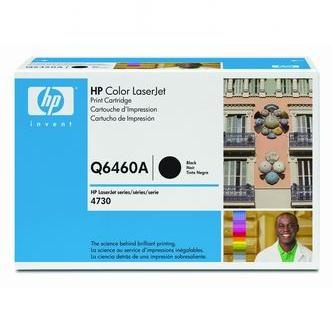HP Tonerová cartridge HP Color LaserJet 4730mfp, 4730x, xm, xs, čierna, Q6460A, 1200 - originál