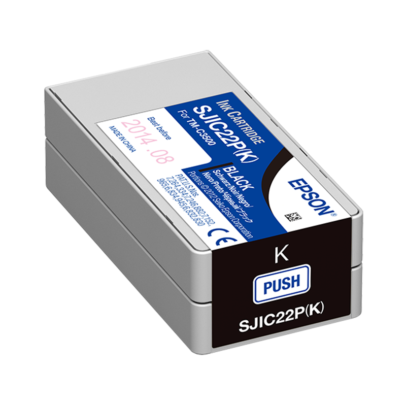 Cartridge Epson SJIC22P(K), C33S020601 - originálny (Čierna)