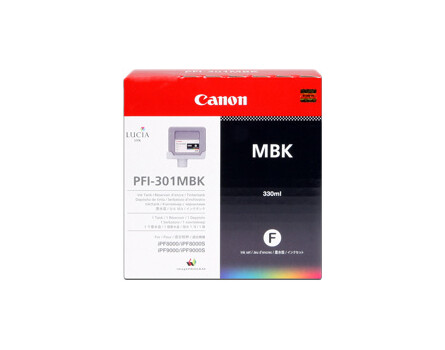 Zásobník Canon PFI-301MBK, 1485B001 (Matne čierny) - originálný