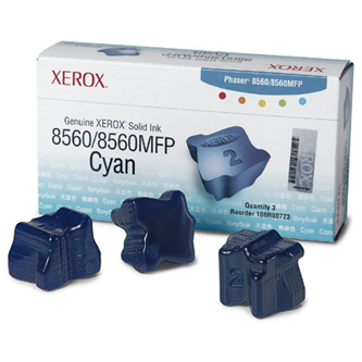 Xerox (Tektronix) Toner Xerox Phaser 8560, modrý, 108R00764, 3 ks, O - originál