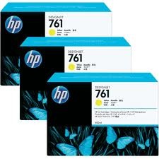 HP Atramentová cartridge HP 3-Pack, DesignJet T7100, CR270A, No. 761, 3x400ml, O - originál