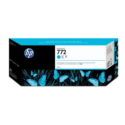HP Atramentová cartridge pre HP CN636A, cyan, 722, 300 ml, O - originál