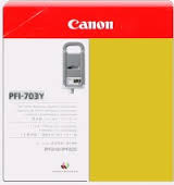 Zásobník Canon PFI-703Y, 2966B003, 3ks (Žltý) - originálný