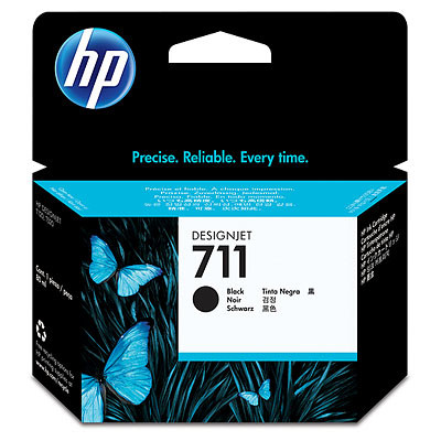 Cartridge HP 711, HP CZ133A - originálny (Čierna)