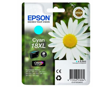 Epson 18XL, C13T18124010 (Azúrová)