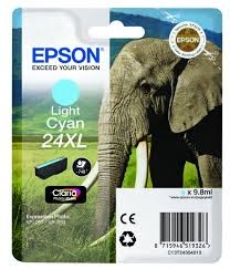 Zásobník Epson 24XL, C13T24354010 - originálny (Svetlo azúrový)