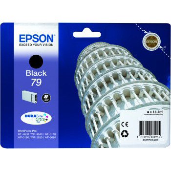 E-shop Cartridge Epson 79, C13T79114010 - originálny (Čierna)