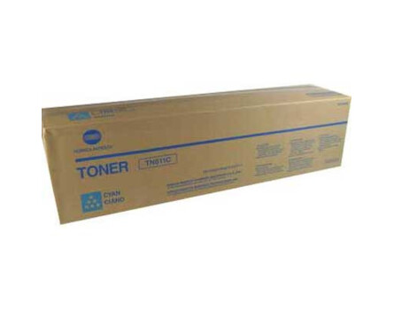 Toner Konica Minolta TN411C, azúrová - originálný