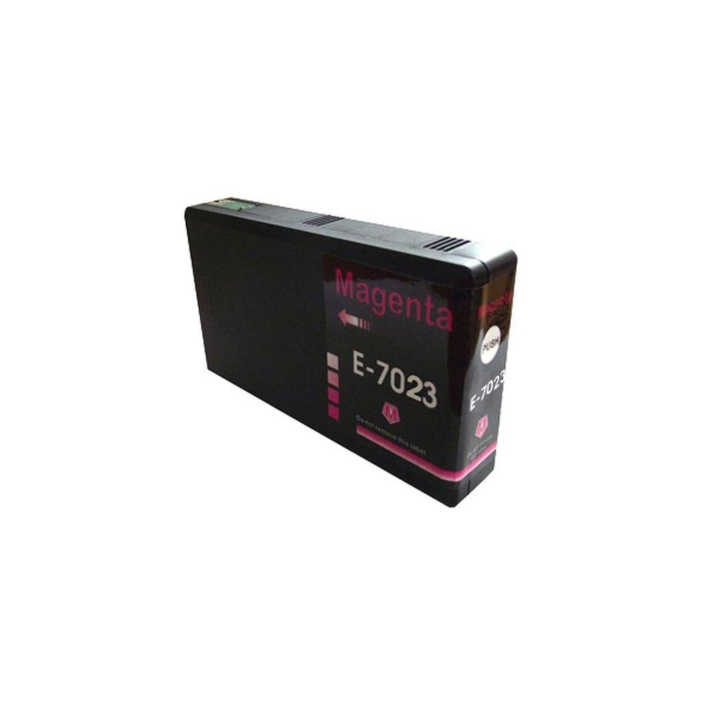 E-shop Tonery Náplně Epson T7023 kompatibilná kazeta (Purpurová)