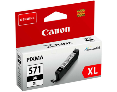 Cartridge Canon CLI-571XL Bk, CLI-571XLBk, 0331C001 - originálny (Čierna)