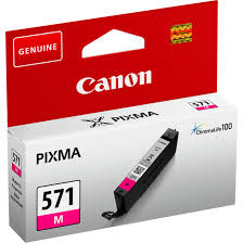 Cartridge Canon CLI-571 M, CLI-571M, 0387C001 - originálny (Purpurová)