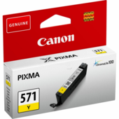 Cartridge Canon CLI-571 Y, CLI-571Y, 0388C001 - originálny (Žltá)