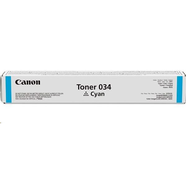 E-shop Toner Canon 034, 9453B001 - originálny (Azúrový)