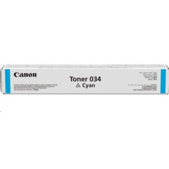 Toner Canon 034, 9453B001 - originálny (Azúrový)