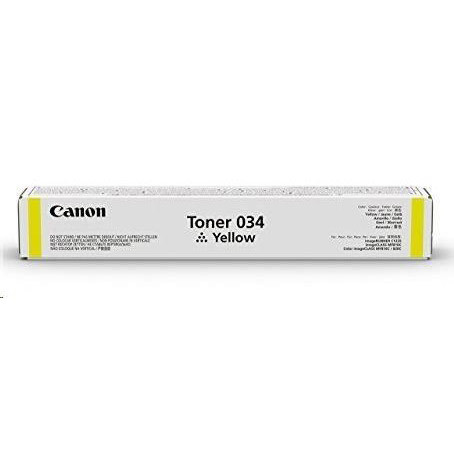 Toner Canon 034, 9451B001 - originálny (Žltý)