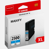 Cartridge Canon PGI-2500XL C, 9265B001 - originálny (Azúrová)