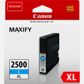 Cartridge Canon PGI-2500XL C, 9265B001 - originálny (Azúrová)