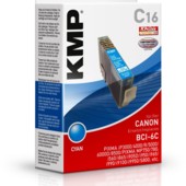 Cartridge Canon BCI-6C, KMP - kompatibilný (Azúrová)