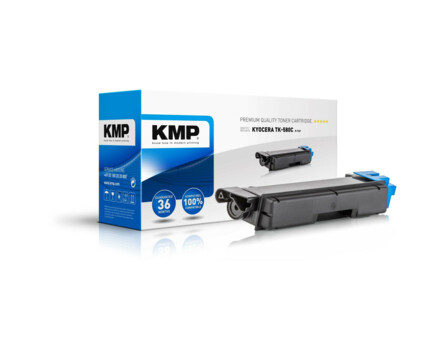 Toner Kyocera TK-580C, KMP - kompatibilný (Azúrová)