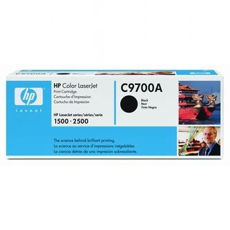 HP Tonerová cartridge HP Color LaserJet 1500, L, 2500, N, L, TN, čierna, C9700A, 500 - originál