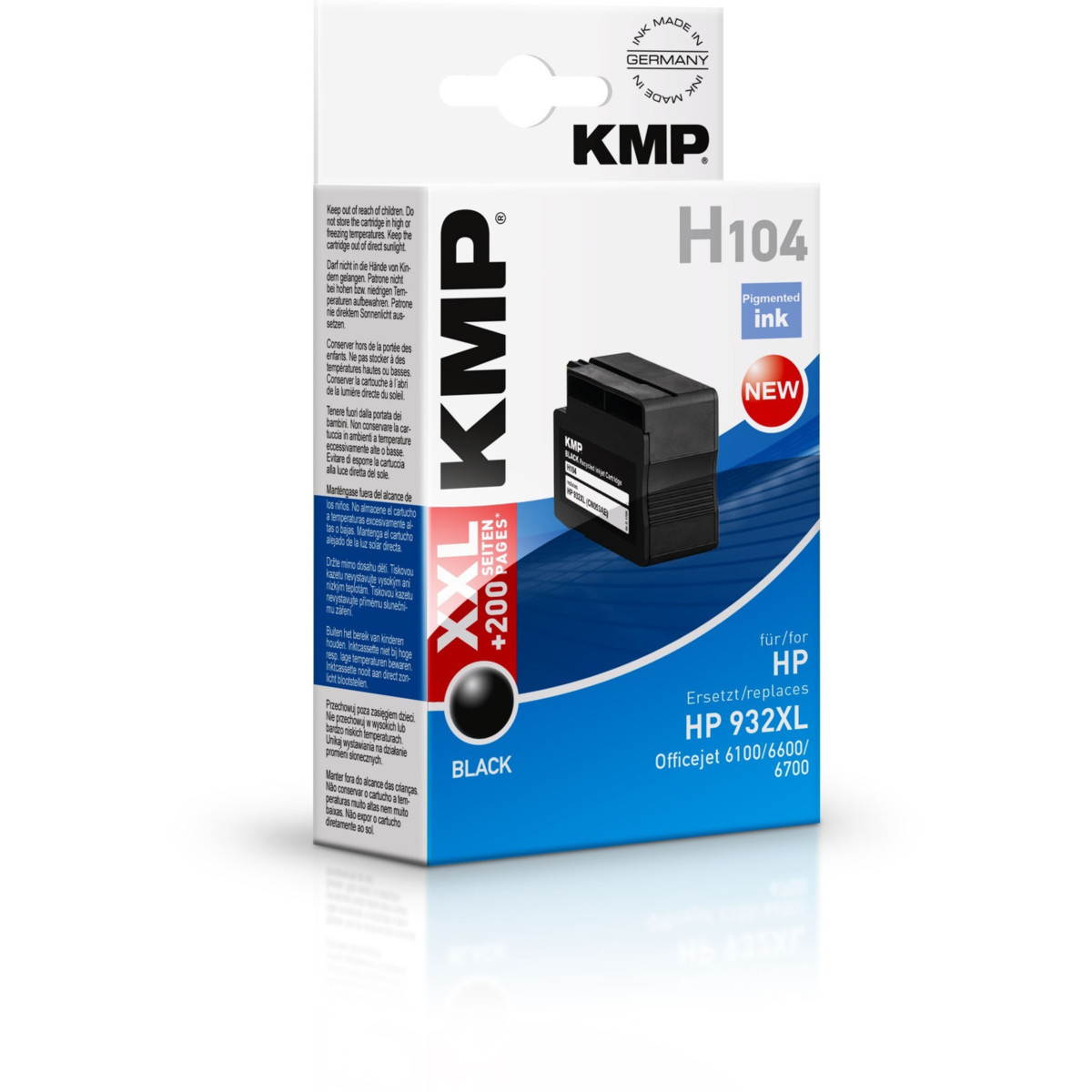 E-shop KMP Cartridge HP 932XL, HP CN053AE, - kompatibilný (Čierna)