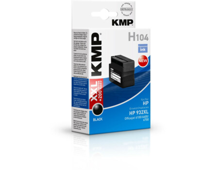 Cartridge HP 932XL, HP CN053AE, KMP - kompatibilný (Čierna)