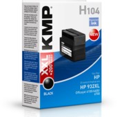 Cartridge HP 932XL, HP CN053AE, KMP - kompatibilný (Čierna)