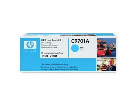 Toner HP C9701A - originálny (Azúrový)