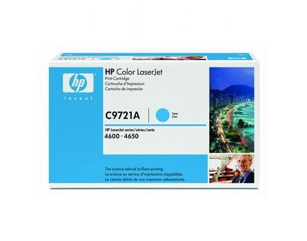 Toner HP C9721A - originálny (Azúrový)