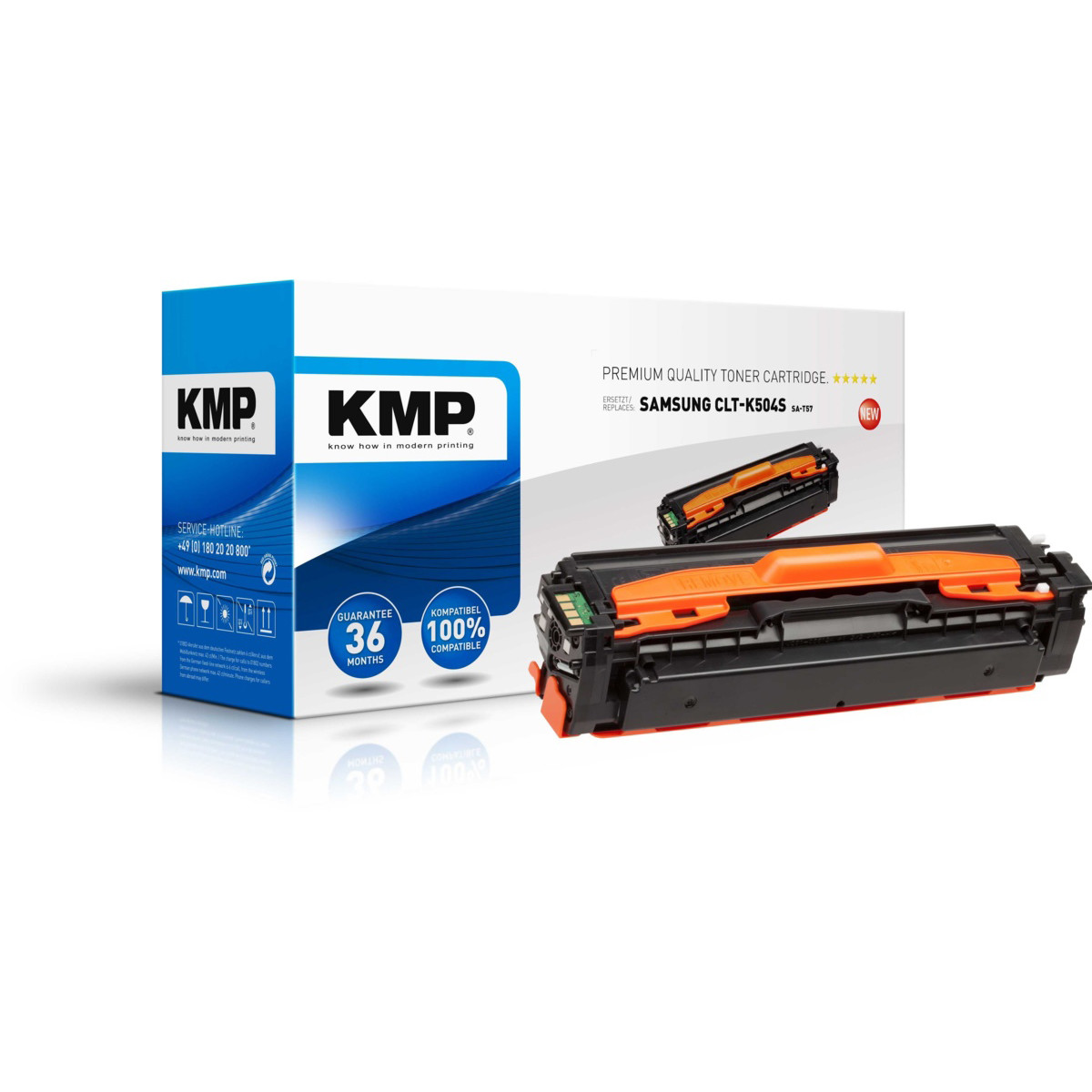 KMP Toner Samsung CLT-K504S, Samsung K504,  - kompatibilný (Čierny)