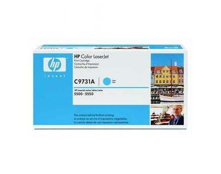 Toner HP C9731A - originálny (Azúrový)