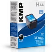 Cartridge HP 300XL, HP CC641EE, KMP - kompatibilný (Čierna)