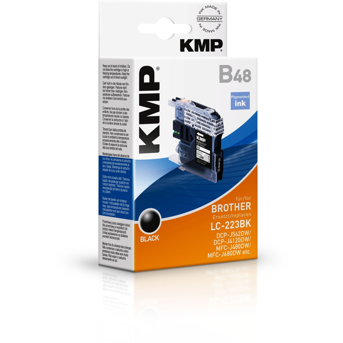 E-shop KMP Cartridge Brother LC-223BK, - kompatibilna (Čierna) - originál