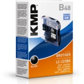 Cartridge Brother LC-223BK, KMP - kompatibilný (Čierna)