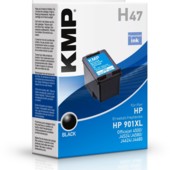 Cartridge HP 901 XL, HP CC654AE, KMP - kompatibilný (Čierna)