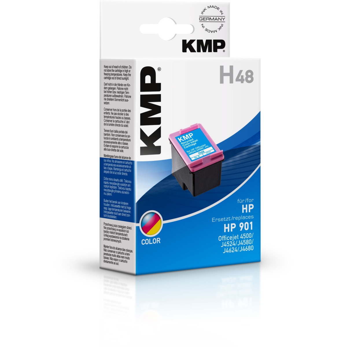 E-shop KMP Cartridge HP 901 XL, HP CC656AE, - kompatibilný (Farebná)