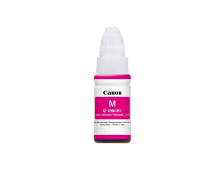 Canon GI-490M, 0665C001, fľaša s atramentom - originálny (Purpurová)
