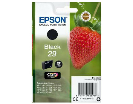 Cartridge Epson 29, C13T29814012 - originálny (Čierna)