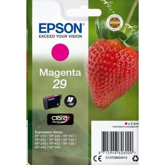 E-shop Cartridge Epson 29, C13T29834012 - originálny (Purpurová)