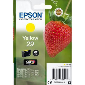 E-shop Cartridge Epson 29, C13T29844012 - originálny (Žltá)