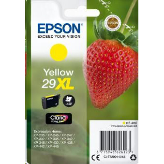 E-shop Cartridge Epson 29XL, C13T29944012 - originálny (Žltá)