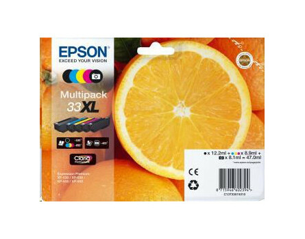 Zásobník Epson 33XL, C13T33574011 - originálny (Multipack)