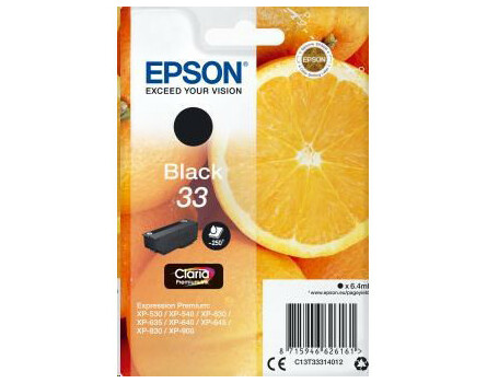 Zásobník Epson 33, C13T33314012 - originálny (Čierna)
