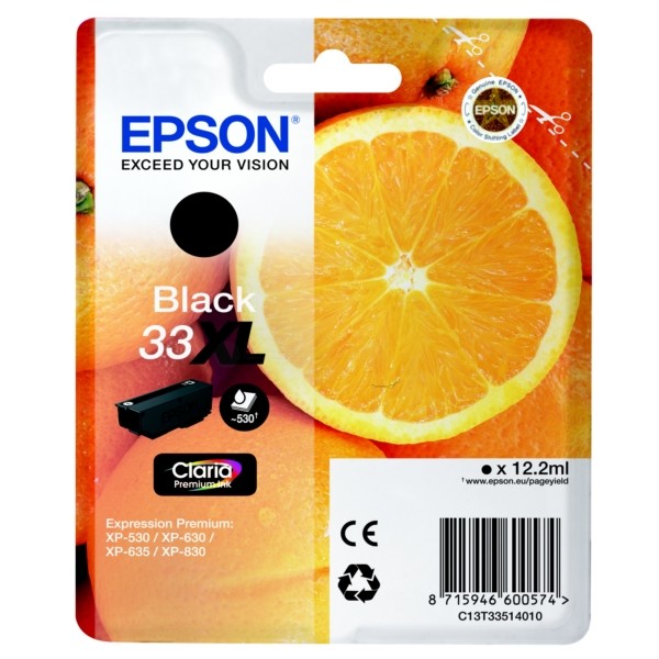 Zásobník Epson 33XL, C13T33514012 - originálny (Čierna)