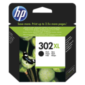 Cartridge HP 302XL, HP F6U68AE - originálny (Čierna)