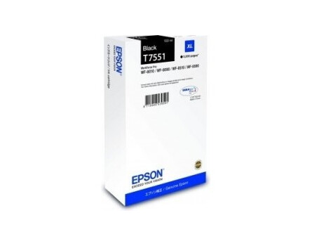 Cartridge Epson T7551 (XL), C13T755140 - originálny (Čierna)