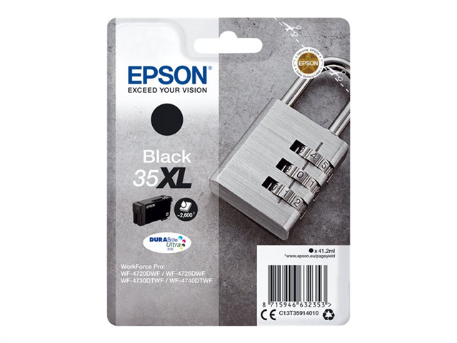 Zásobník Epson 35XL (T3591), C13T35914010 - originálny (Čierna)