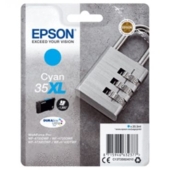 Zásobník Epson 35XL (T3592), C13T35924010 - originálny (Azúrová)